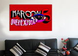 Maroon 5 Overexposed Text