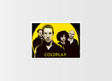 Coldplay In Yellow Art